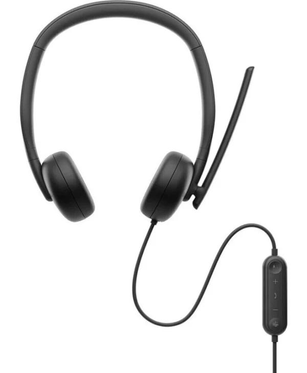 Dell WH3024 On Ear Multimedia Ακουστικά με μικρόφωνο και σύνδεση USB-C WH3024-DWW