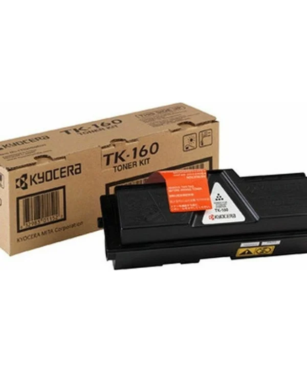 Kyocera TK-160 Γνήσιο Toner Laser Εκτυπωτή Μαύρο 2500 Σελίδων (1T02LY0NLC) 1T02LY0NL0
