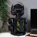 Numskull Gaming Locker Βάση για 4 χειριστήρια PS4 / Switch / XBOX One Halo Πολύχρωμη NS2262 5056280422457 - Image 3