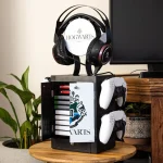 Numskull Harry Potter Gaming Locker Βάση για 4 χειριστήρια Xbox / PC / PS4 / Switch / PS5 / Xbox Series X/S Μαύρη NS2441 5056280422495 - Image 2