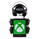 Numskull Official Xbox Gaming Locker Βάση για 4 χειριστήρια XBOX One / Xbox Series X/S Πράσινη 236VP8 5056280422525 - Image 3