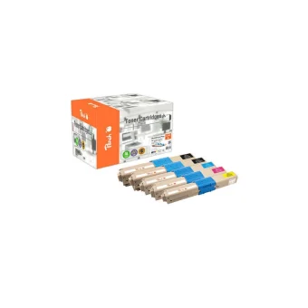 Peach Συμβατό Toner για Laser Εκτυπωτή OKI 112228 7000 Σελίδων Μαύρο PT1050