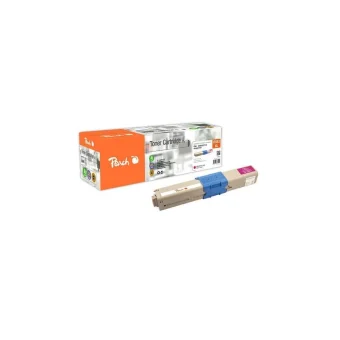 Peach Συμβατό Toner για Laser Εκτυπωτή OKI 46508710 Ματζέντα PT825
