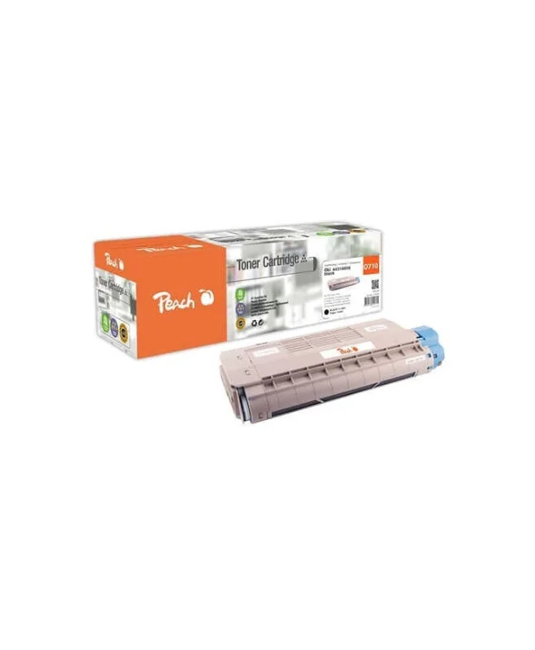 Peach Συμβατό Toner για Laser Εκτυπωτή OKI 44318608 11000 Σελίδων Μαύρο PT236