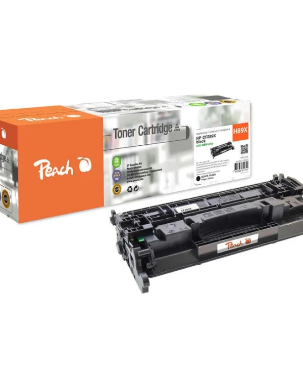 Peach Συμβατό Toner για Laser Εκτυπωτή HP CF289X Μαύρο PT1315