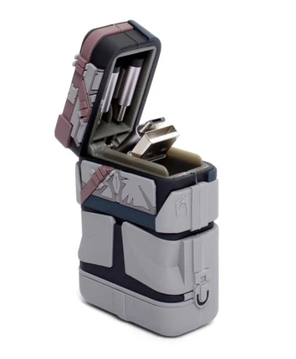 Thumbs Up Star Wars: The Mandalorian - PowerSquad Flip Retractable USB to Lightning / Type-C / micro USB Cable Μαύρο 0.6m 1002602