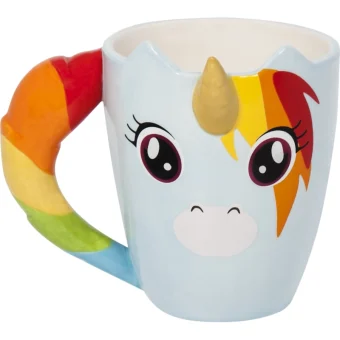 Thumbs Up Unicorn Κούπα Κεραμική Λευκή 300ml 1001555
