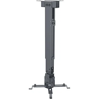 Manhattan Βάση Projector Οροφής με Μέγιστο Φορτίο 20kg Μαύρη 461207