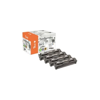 Peach Συμβατό Toner για Laser Εκτυπωτή Canon CRG-718 Πολύχρωμο PT537