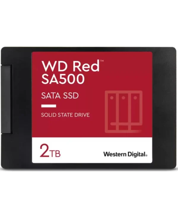 Western Digital Red SA500 SSD 2TB τύπου 2.5'' με σύνδεση SATA III WDS200T2R0A WDS200T2R0A-68CKB0