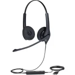 Jabra BIZ 1500 USB Duo On Ear Multimedia Ακουστικά με μικροφωνο και σύνδεση USB-A 1559-0159