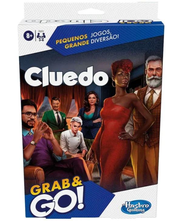 Επιτραπέζιο Παιχνίδι Grab and Go για 3-6 Παίκτες 8+ Ετών Hasbro F8251