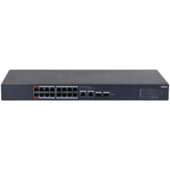 Dahua CS4218-16ET-240 Unmanaged L2 PoE++ Switch με 16 Θύρες Ethernet και 2 SFP Θύρες