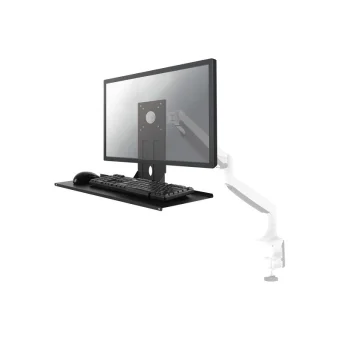 Newstar Βάση Γραφείου Πληκτρολογίου Λευκή KEYB-V200BLACK