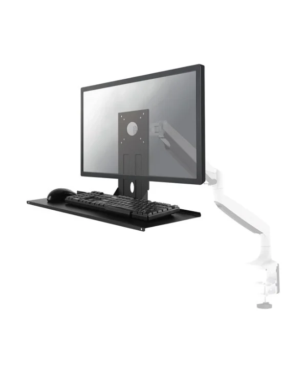 Newstar Βάση Γραφείου Πληκτρολογίου Λευκή KEYB-V200BLACK