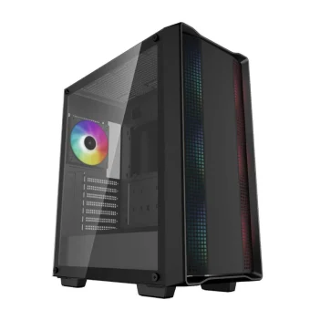 Deepcool CC560 ARGB v2 Gaming Midi Tower Κουτί Υπολογιστή με Πλαϊνό Παράθυρο Μαύρο R-CC560-BKTAA4-G-2