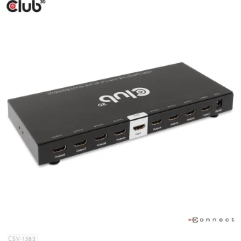 Club3D 1 HDMI Splitter CSV-1383