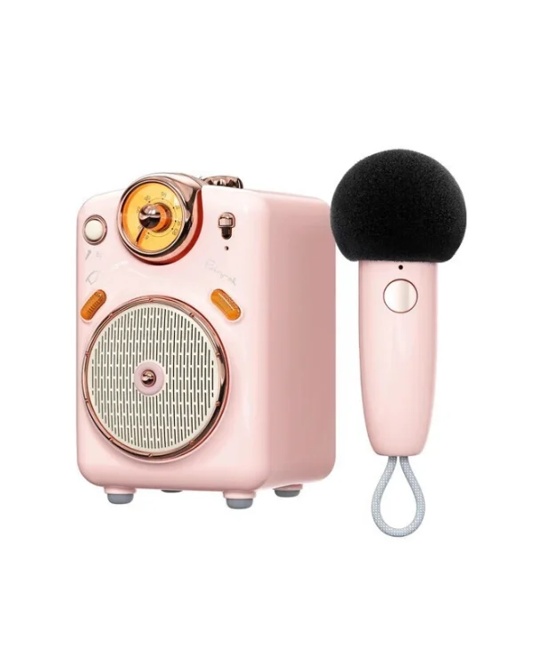 Divoom Μικρόφωνο Karaoke Ασύρματο Ροζ 6958444603766