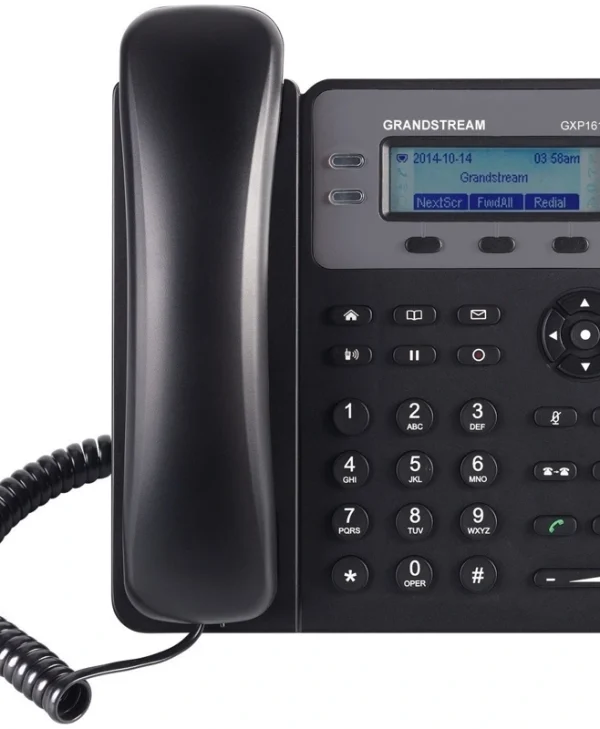 Grandstream GXP-1610 Ενσύρματο Τηλέφωνο IP Μαύρο GXP1610