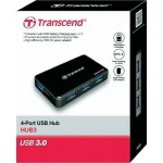 Transcend HUB3 Hub 4 Θυρών USB 3.0 με σύνδεση USB-A TS-HUB3K - Image 3