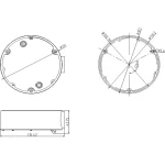 Hikvision Βάση για Κάμερες Συστημάτων CCTV Λευκή Λευκό DS-1280ZJ-DM18 - Image 8