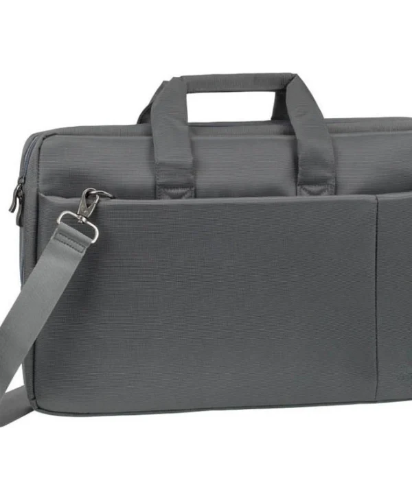 Rivacase Central 8251 Τσάντα Ώμου / Χειρός για Laptop 17.3" σε Γκρι χρώμα RC8251_GY