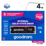 GoodRAM PX700 SSD 4.1TB τύπου M.2 με σύνδεση PCI Express 4.0 (PS5 Compatible) SSDPR-PX700-04T-80 - Image 2