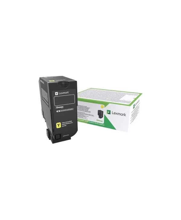 Lexmark 74C2SYE Γνήσιο Toner Laser Εκτυπωτή Κίτρινο 7000 Σελίδων 74C2SYE