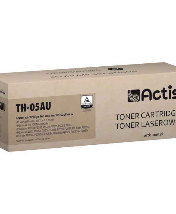 Actis Συμβατό Toner για Laser Εκτυπωτή HP CE505A CF280A 2800 Σελίδων Μαύρο TH-05AU