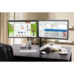 Techly Βάση Γραφείου για 2 Οθόνες έως 27" με Βραχίονα Ασημί (ICA-LCD-382-D) 027514 - Image 4