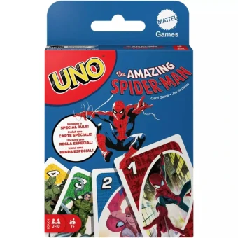 Επιτραπέζιο Παιχνίδι Uno The Amazing Spider-Man για 2-10 Παίκτες 7+ Ετών Mattel HXY08