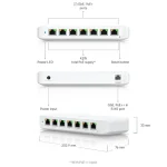 Ubiquiti Ultra Managed L2 PoE+ Switch με 8 Θύρες Gigabit (1Gbps) Ethernet USW-Ultra - Image 2