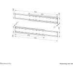 Neomounts ADM-875WH2 Βάση Τηλεόρασης Δαπέδου Λευκό - Image 9