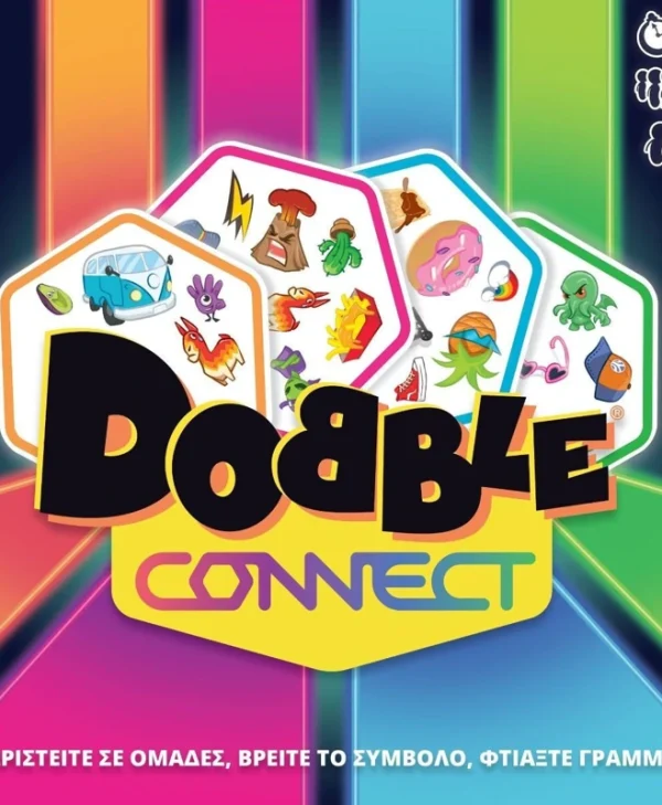 Επιτραπέζιο Παιχνίδι Dobble Connect για 2-8 Παίκτες 8+ Ετών Kaissa KA114615