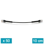 Ubiquiti U/UTP Cat.6 (Gigabit) Καλώδιο Δικτύου Ethernet 0.1m Μαύρο 50τμχ U-CABLE-PATCH-RJ45-BK-50 - Image 2