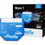 Shelly Qubino Wave 1 Smart Switch 1 Καναλιού Wi-Fi, Z-Wave & RF 16A SHELLY_W_1 - Image 5