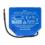 Shelly Qubino Wave 1 Smart Switch 1 Καναλιού Wi-Fi, Z-Wave & RF 16A SHELLY_W_1 - Image 6