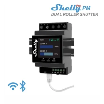 Shelly Pro Dual Cover PM Ρελέ Ράγας Shelly_Pro_PM