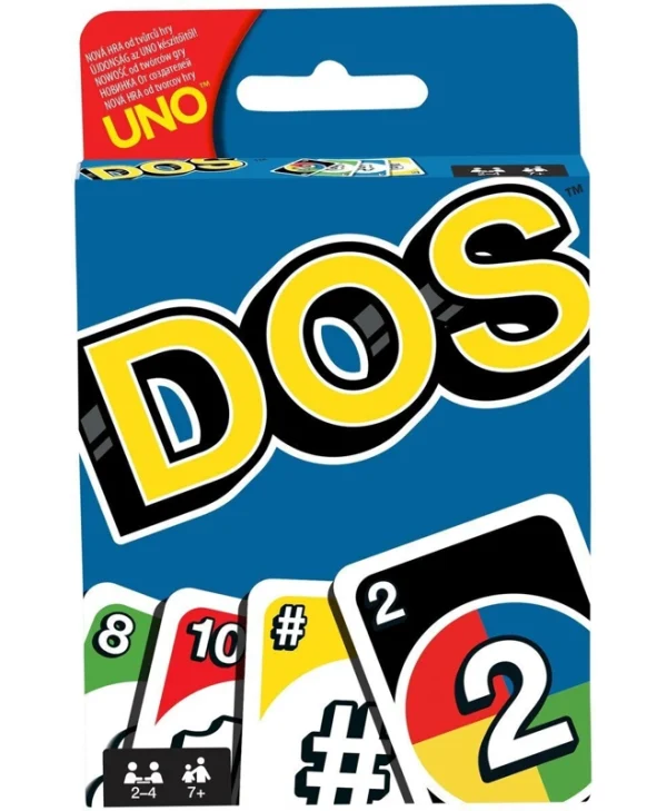 Επιτραπέζιο Παιχνίδι Dos για 2-4 Παίκτες 7+ Ετών Mattel HNN01
