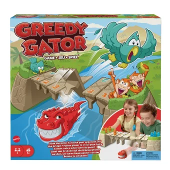 Επιτραπέζιο Παιχνίδι Greedy Gator για 2 Παίκτες 5+ Ετών Mattel HRC09