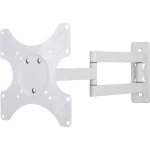 Techly ICA-LCD 2903WH Βάση Τηλεόρασης Τοίχου με Βραχίονα έως 37" και 25kg White 023820