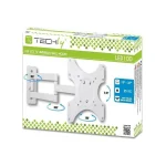 Techly ICA-LCD 2903WH Βάση Τηλεόρασης Τοίχου με Βραχίονα έως 37" και 25kg White 023820 - Image 5