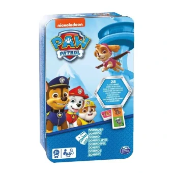 Επιτραπέζιο Παιχνίδι Paw Patrol Dominoes για 2-4 Παίκτες 5+ Ετών (EN) Spin Master 6067468