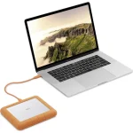Lacie Rugged RAID Shuttle USB 3.1 / USB-C Εξωτερικός HDD 8TB 2.5" Πορτοκαλί STHT8000800 - Image 3