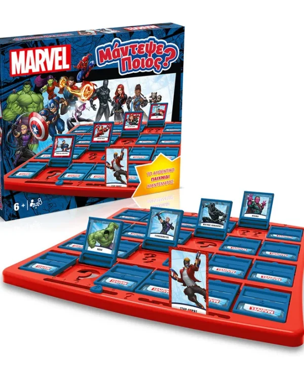 Επιτραπέζιο Παιχνίδι Marvel: Μάντεψε Ποιος για 2 Παίκτες 6+ Ετών Winning Moves WM02954-GRK-6