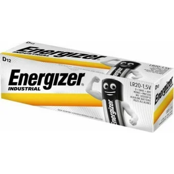 Energizer Industrial Αλκαλικές Μπαταρίες D 1.5V 12τμχ 361084