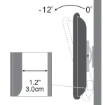 Techly ICA-LCD-900 Βάση Τηλεόρασης Τοίχου έως 30" και 15kg - Image 5