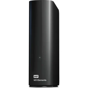 Western Digital Elements Desktop USB 3.0 Εξωτερικός HDD 20TB 3.5" Μαύρο WDBWLG0200HBK-EESN