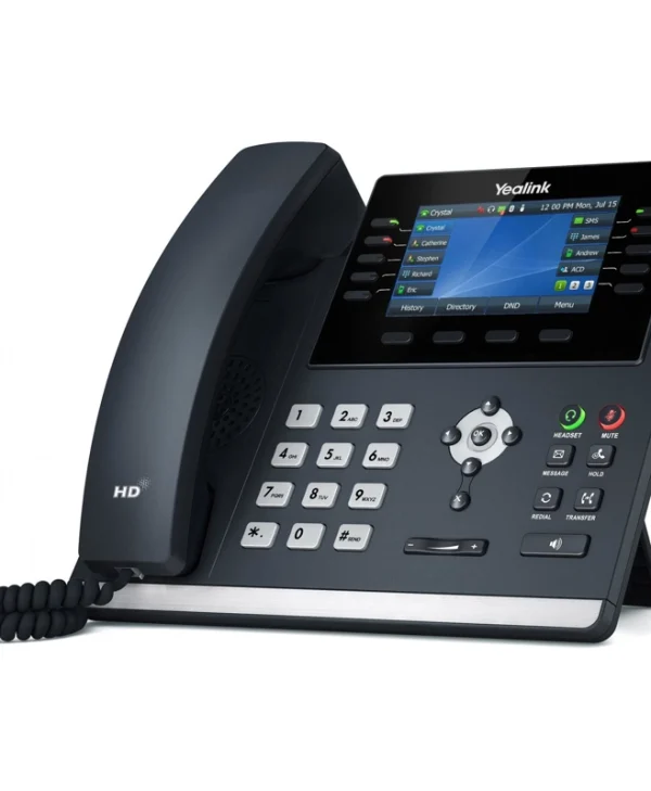 Yealink SIP-T46U Ενσύρματο Τηλέφωνο IP 16 γραμμών Μαύρο 1301203