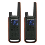 Motorola Talkabout T82 Ασύρματος Πομποδέκτης PMR 0.5W με Μονόχρωμη Οθόνη Σετ 2τμχ Σε Πορτοκαλί Χρώμα MOTO82 - Image 7